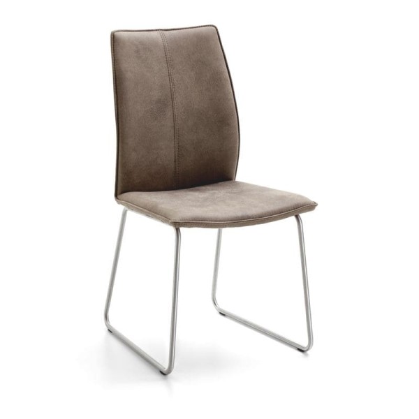 Niehoff Design-Stuhl Capri Edelstahl